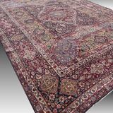 Grand Tapis d'Orient Iran Ancien : Yazd : 4.45 X 3.30 Mètres