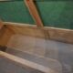 Grand Bench Box in solid oak from the 1950s