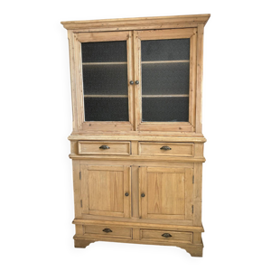 buffet vitré en bois