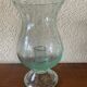 Biot glass photophore pale green color