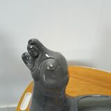 Porcelain vintage flowerpot seal