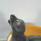 Porcelain vintage flowerpot seal