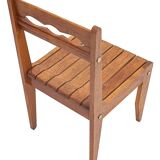 Set of 4 Guillerme and Chambron chairs