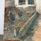 Bab-Azoun Gate, Algiers, oil on canvas signed