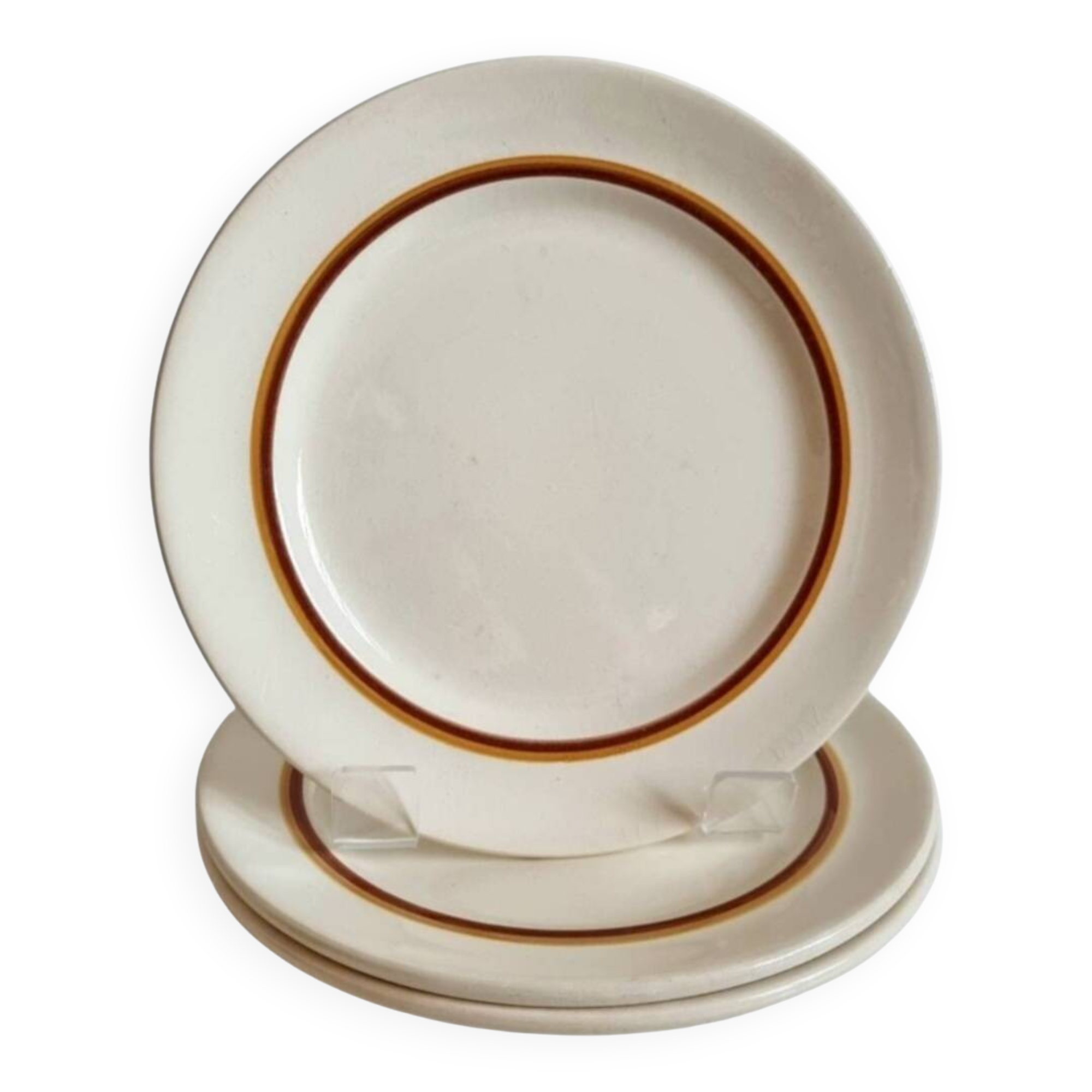 Digoin Sarreguemines dessert plates