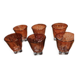 Vintage liqueur glasses