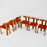 Dining chairs by Luigi Vaghi for Former, set of 6, 1960s
