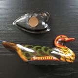 Lacquered wood duck box