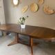 Vintage oval Baumann table