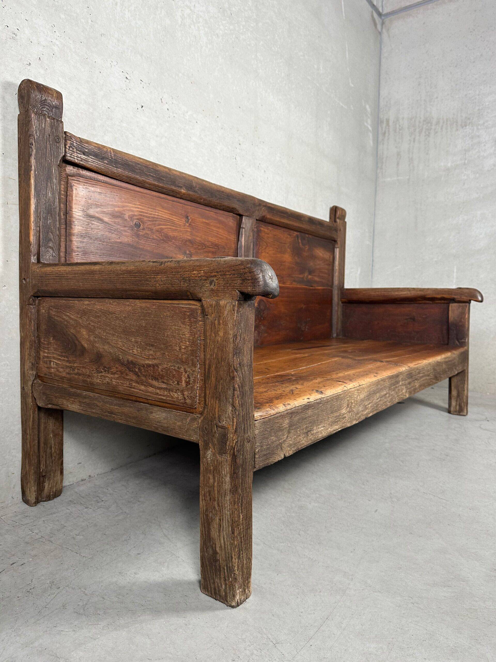 Antique Spanish bench – 19th century