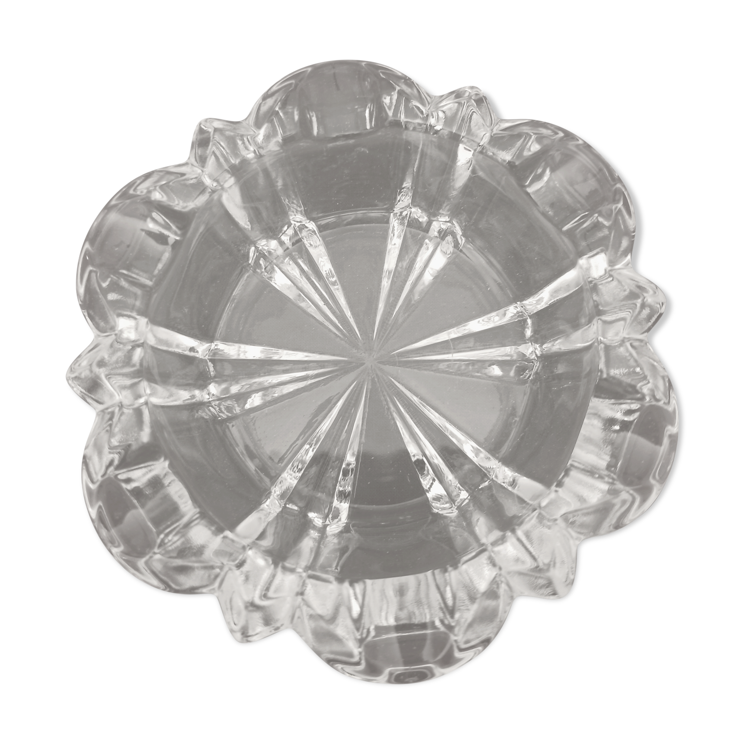 Vintage glass ashtray