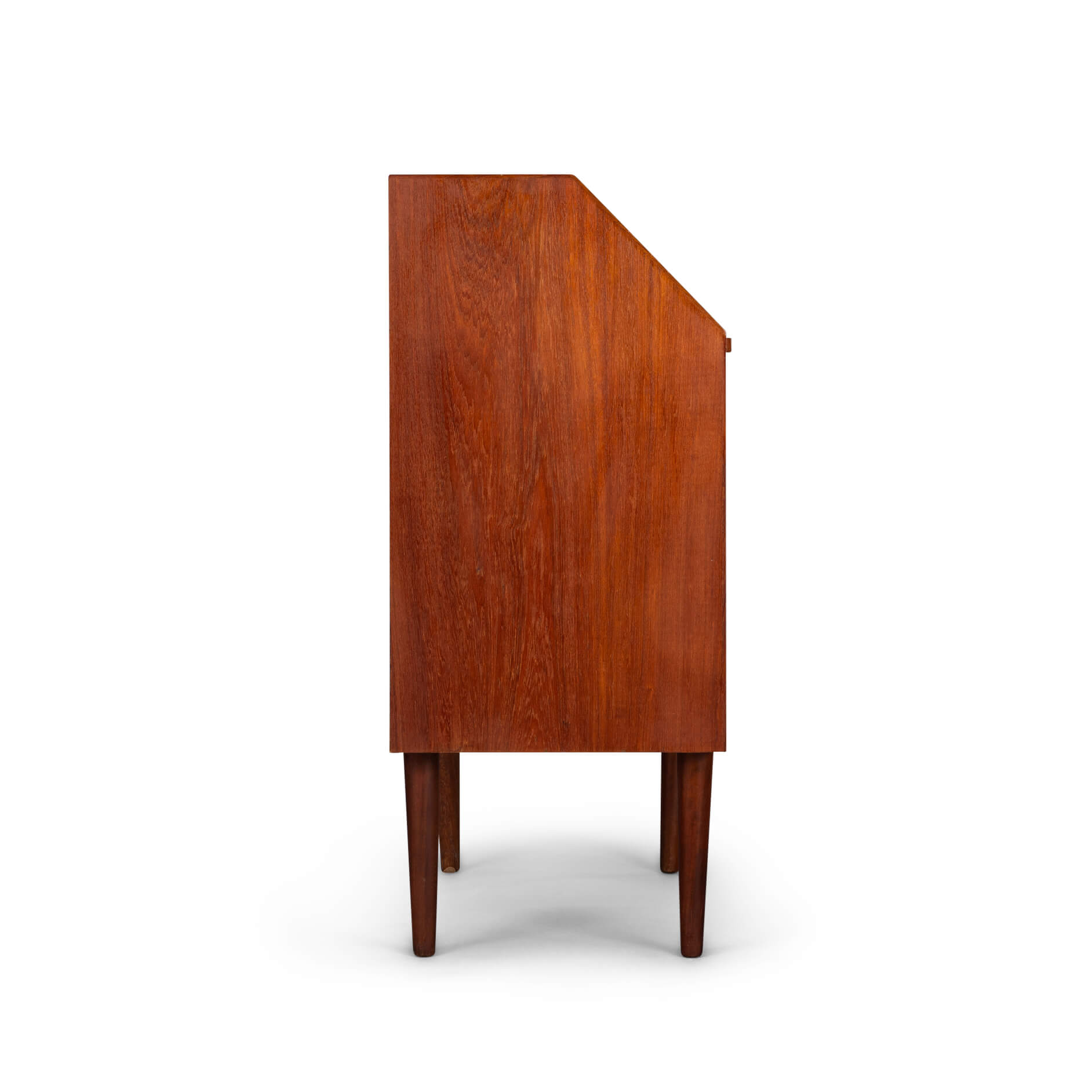 Danish vintage teak secretaire, 1960s
