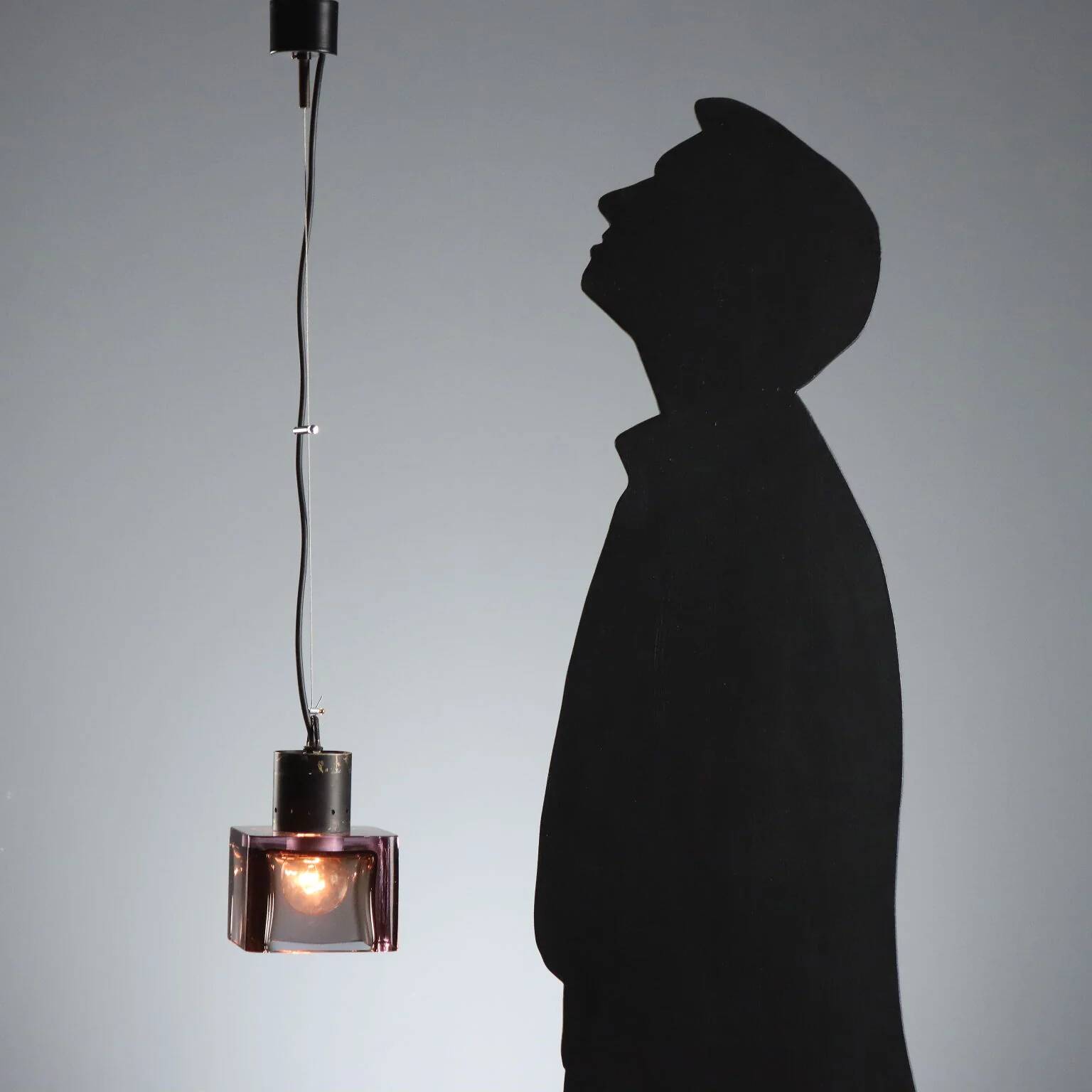 1960s lamp attributed to the Seguso manufacture.