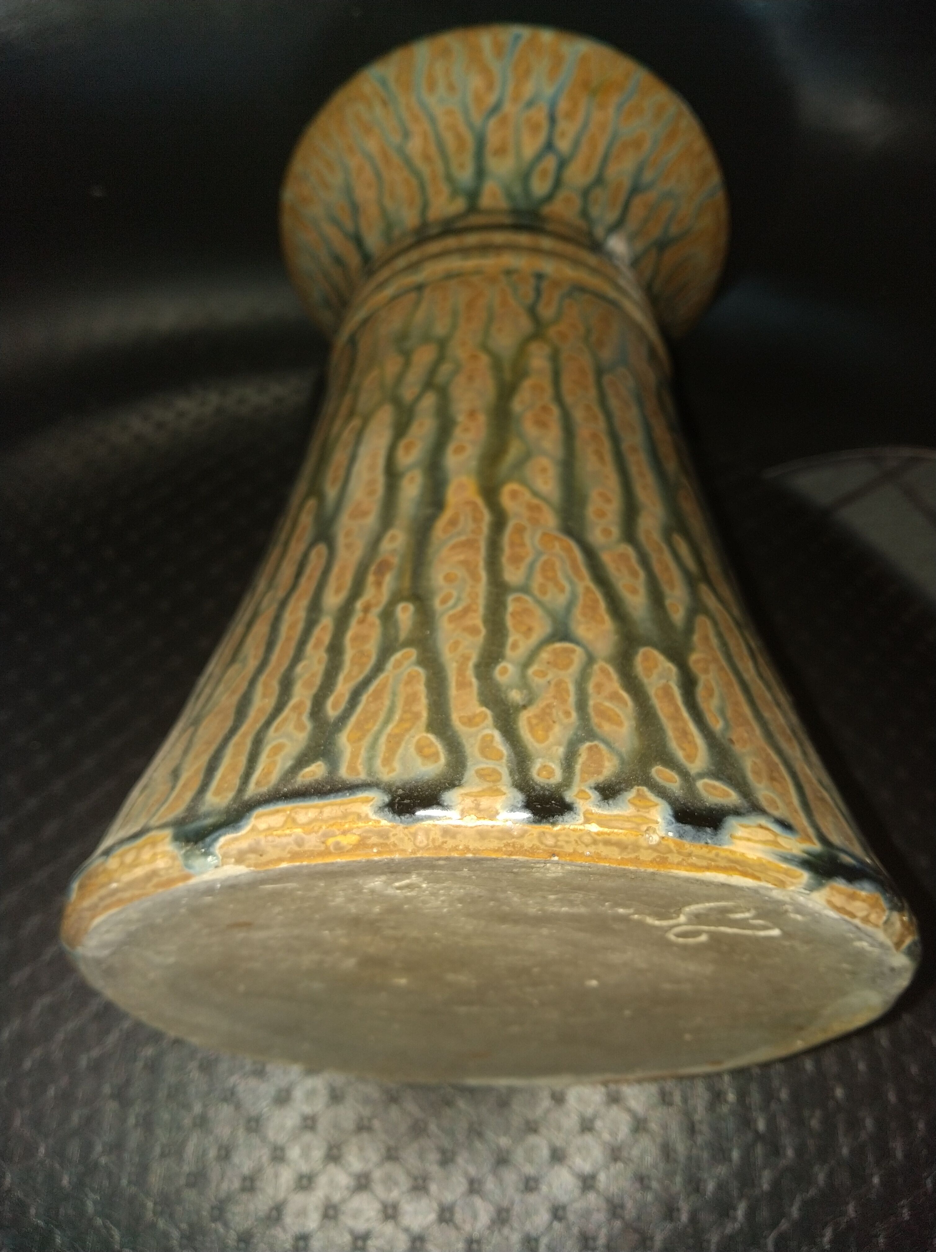 High-fire glazed stoneware vase, 1930/50
