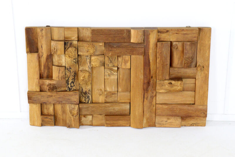 Wooden wall panel