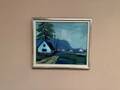Swedish Oil on Canvas – “Landscape with House” by Ingvar Walterström