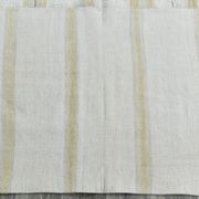 9x12 White & Cream Modern Striped Kilim Rug, 268c358Cm