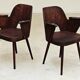 Paire de fauteuils en bois par Lubomir Hofmann pour Ton (Thonet) , 1960