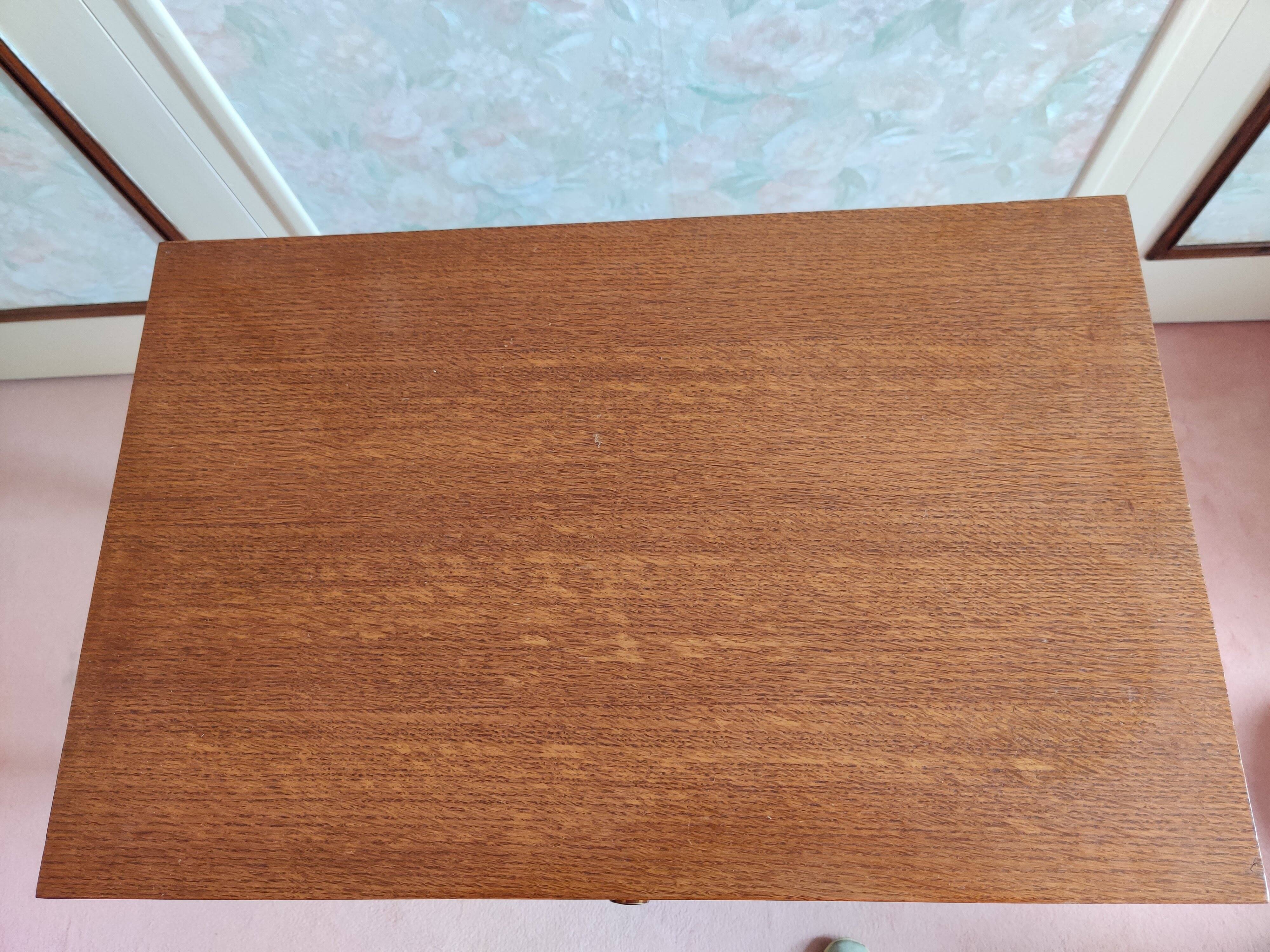 Side table from the 1950s in art deco style