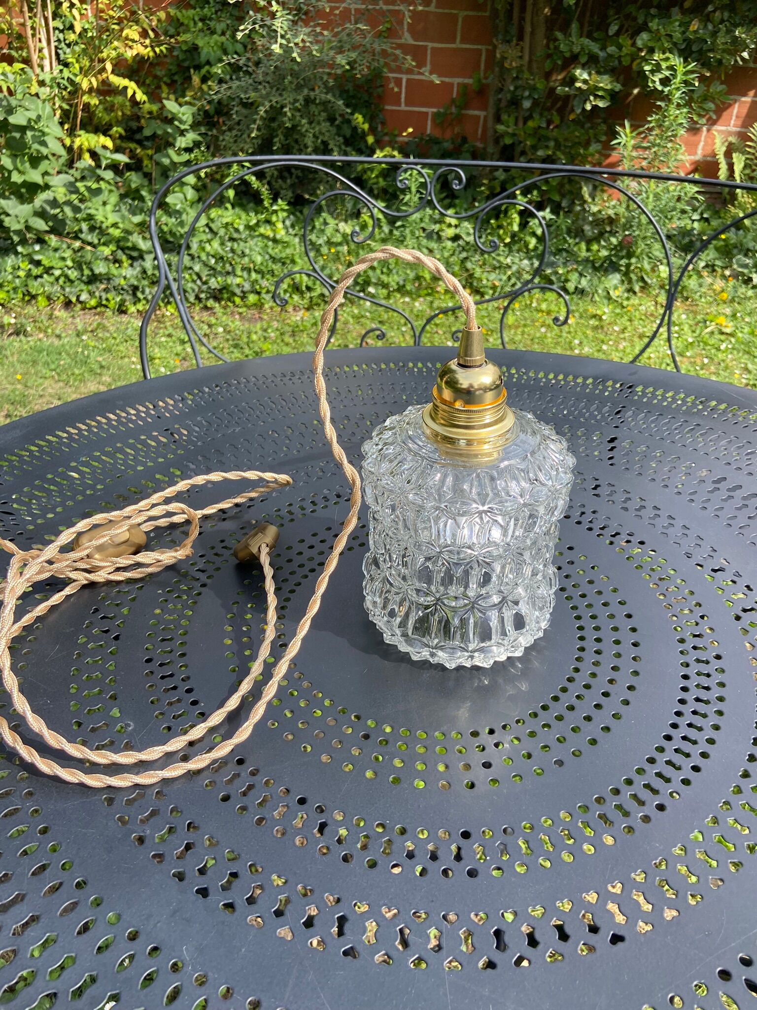 Vintage origami globe player 1970