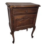 Louis XV style oak bedside table