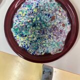 Plate signed Morvan