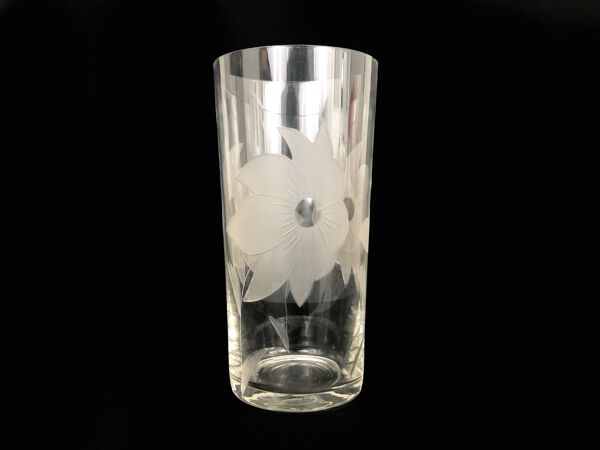 Service à orangeade, service à eau vintage en cristal. Année 50