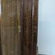 Mahogany and breccia marble sideboard