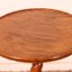Small guéridon called tea table in walnut - 19th century stamped Holland and So.