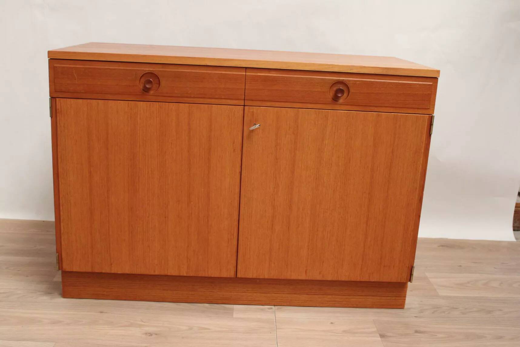 Bertil Fridhagen Bodafors sideboard 1960, light wood, vintage Swedish design
