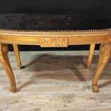 Louis XV kidney-shaped piano bench