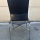 Set of 6 Matteo Grassi leather chairs
