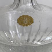 Carafe en cristal vintage