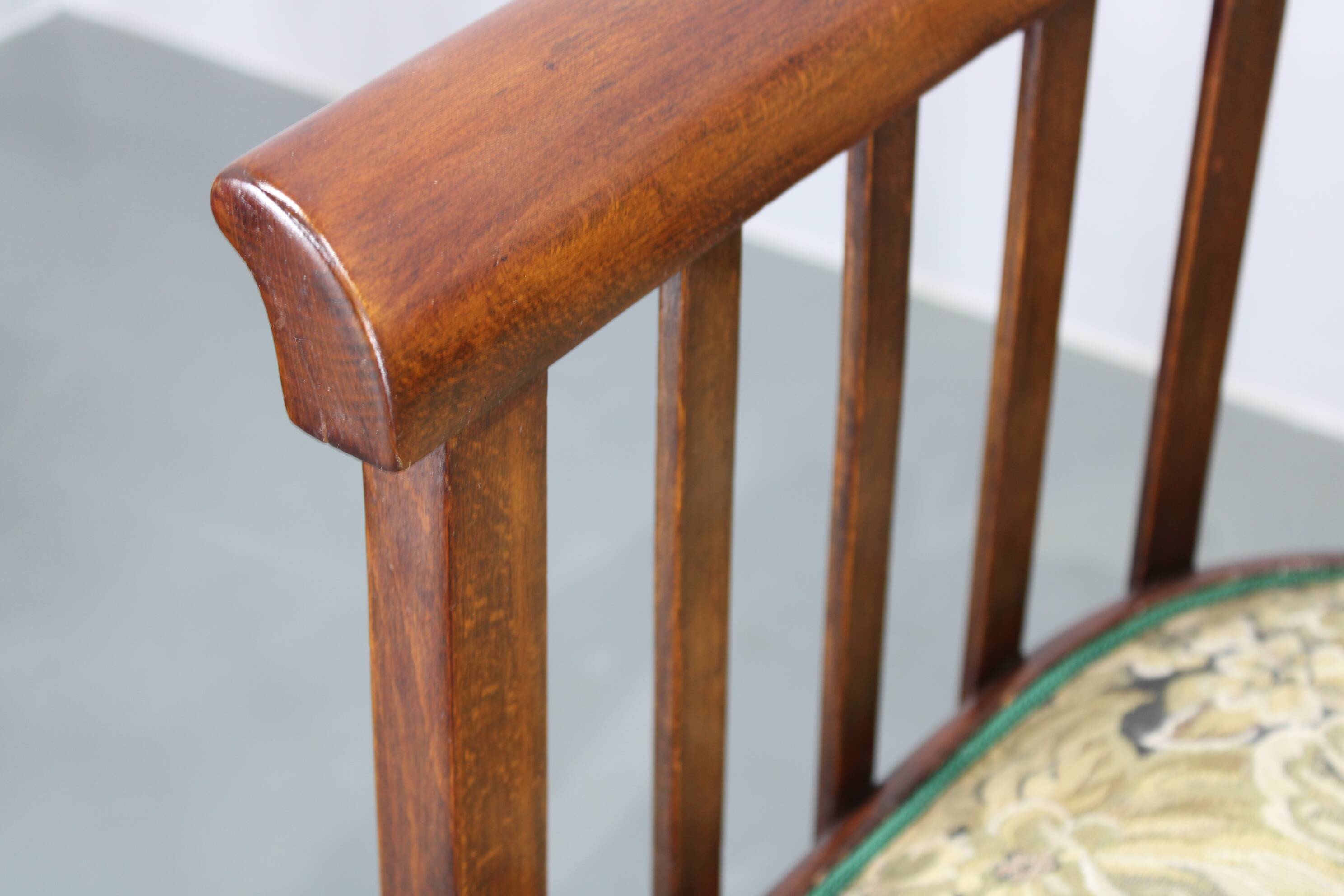 Josef Hoffmann Variation of Art Nouveau "Fledermaus" Sofa