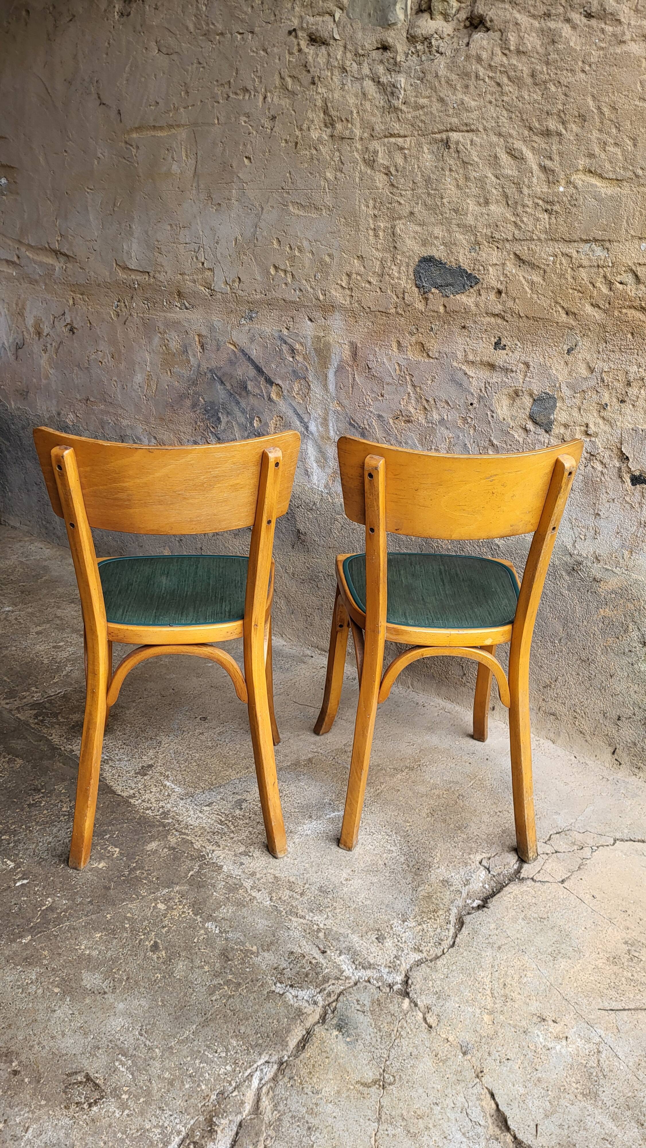 4 Baumann n°54 chairs