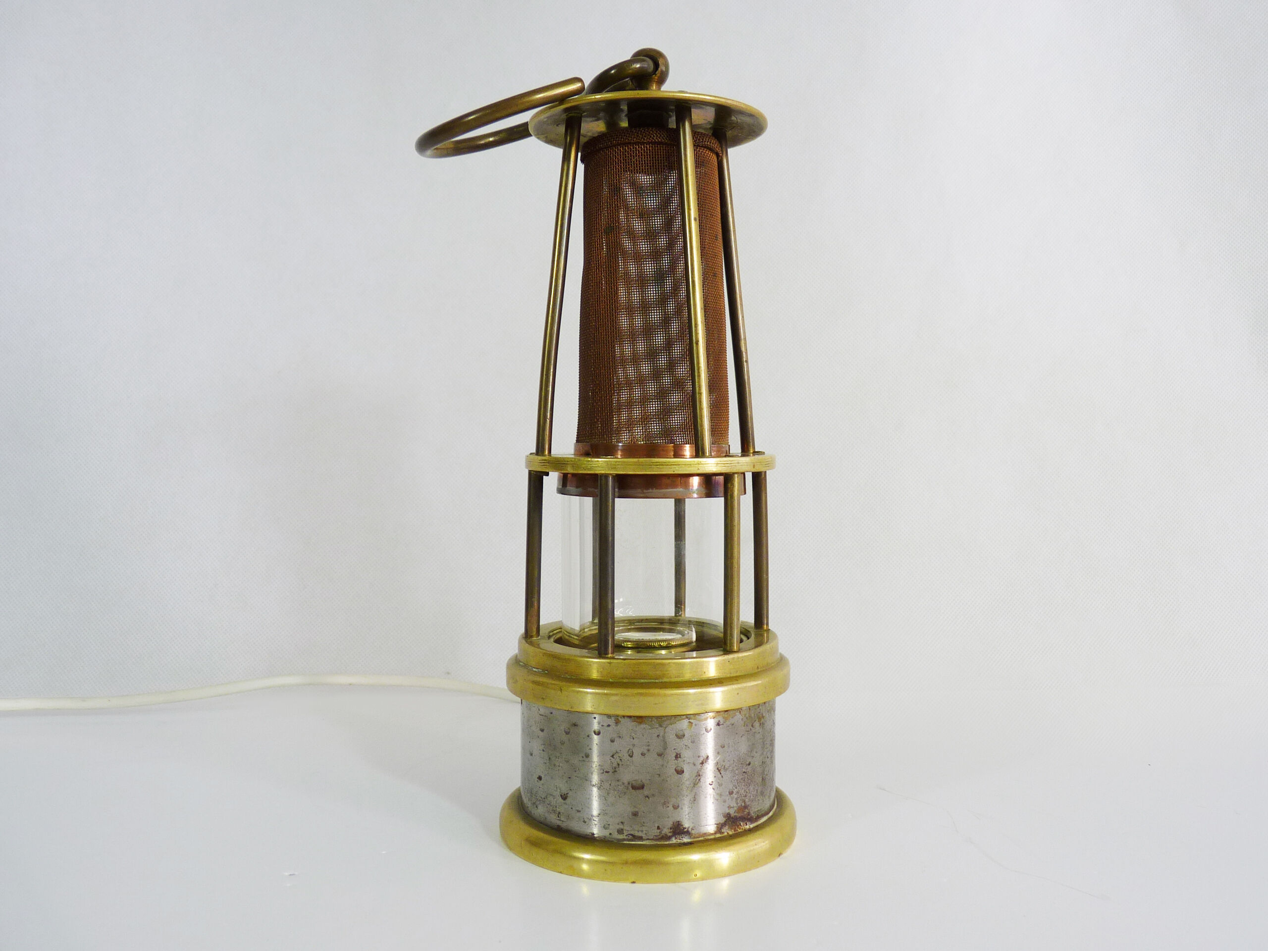 Former German miner's lamp. 19th