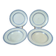 Set of 4 antique English plates – Etruscan Border model