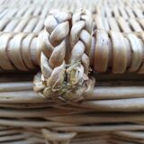Wicker basket or laundry basket