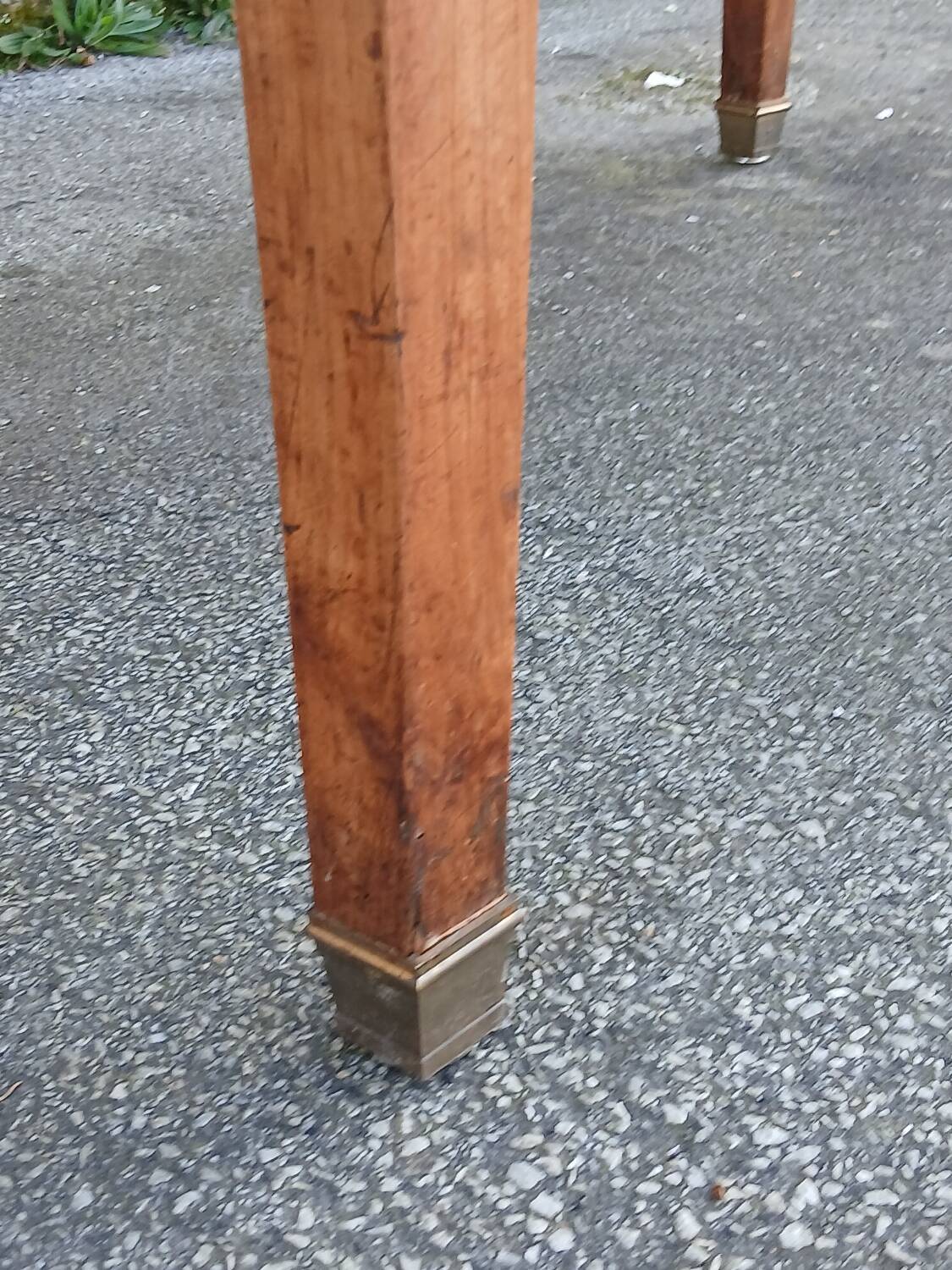 Antique desk in cherry wood