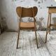 Bureau et chaise enfant pieds compas
