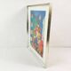 Surrealist painting, Bent Karl Jacobsen, Denmark 1970s