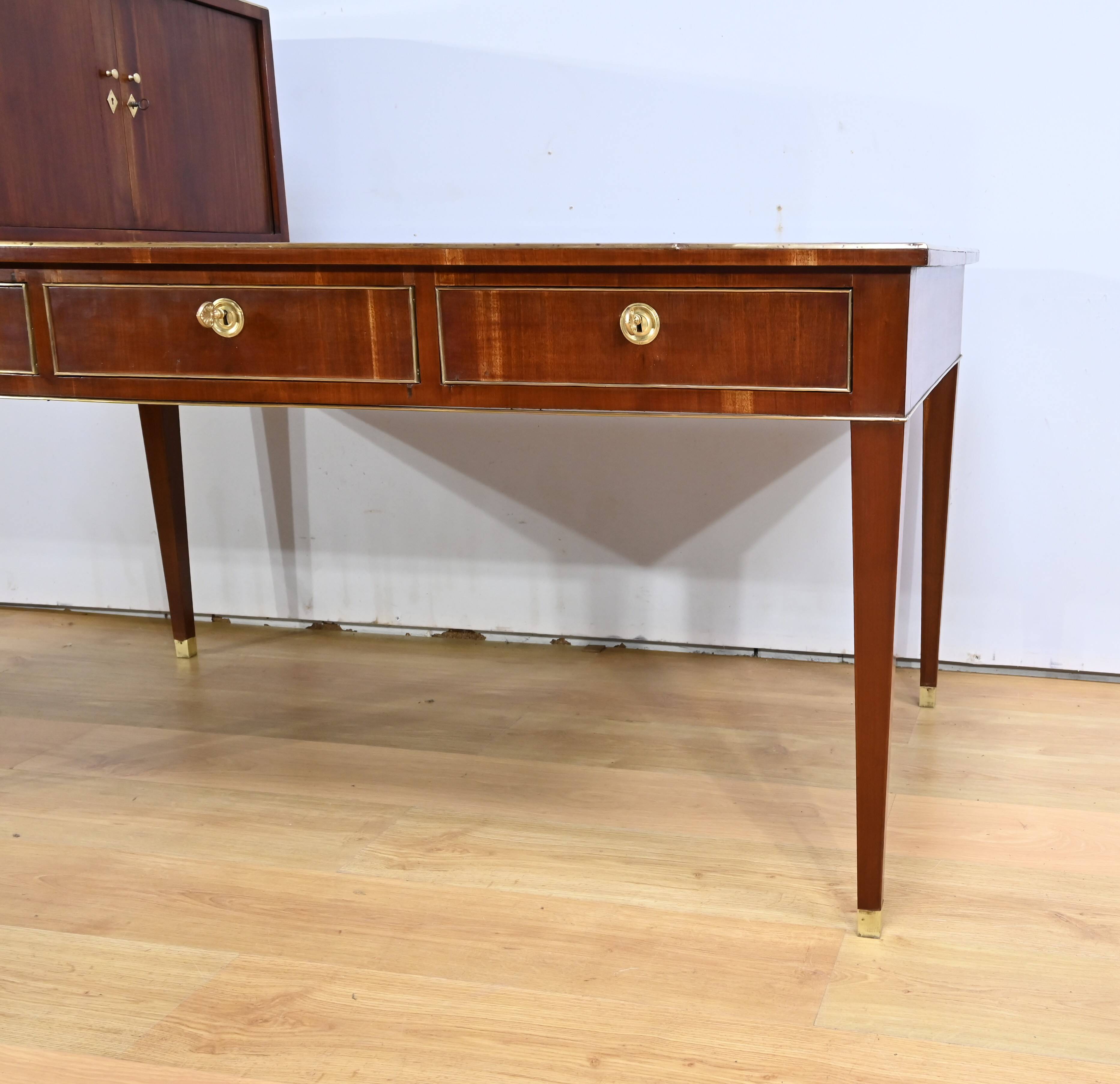 Mahogany Cartonnier Desk, Directoire period – Early 19th century