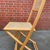 Chaise pliante en bois