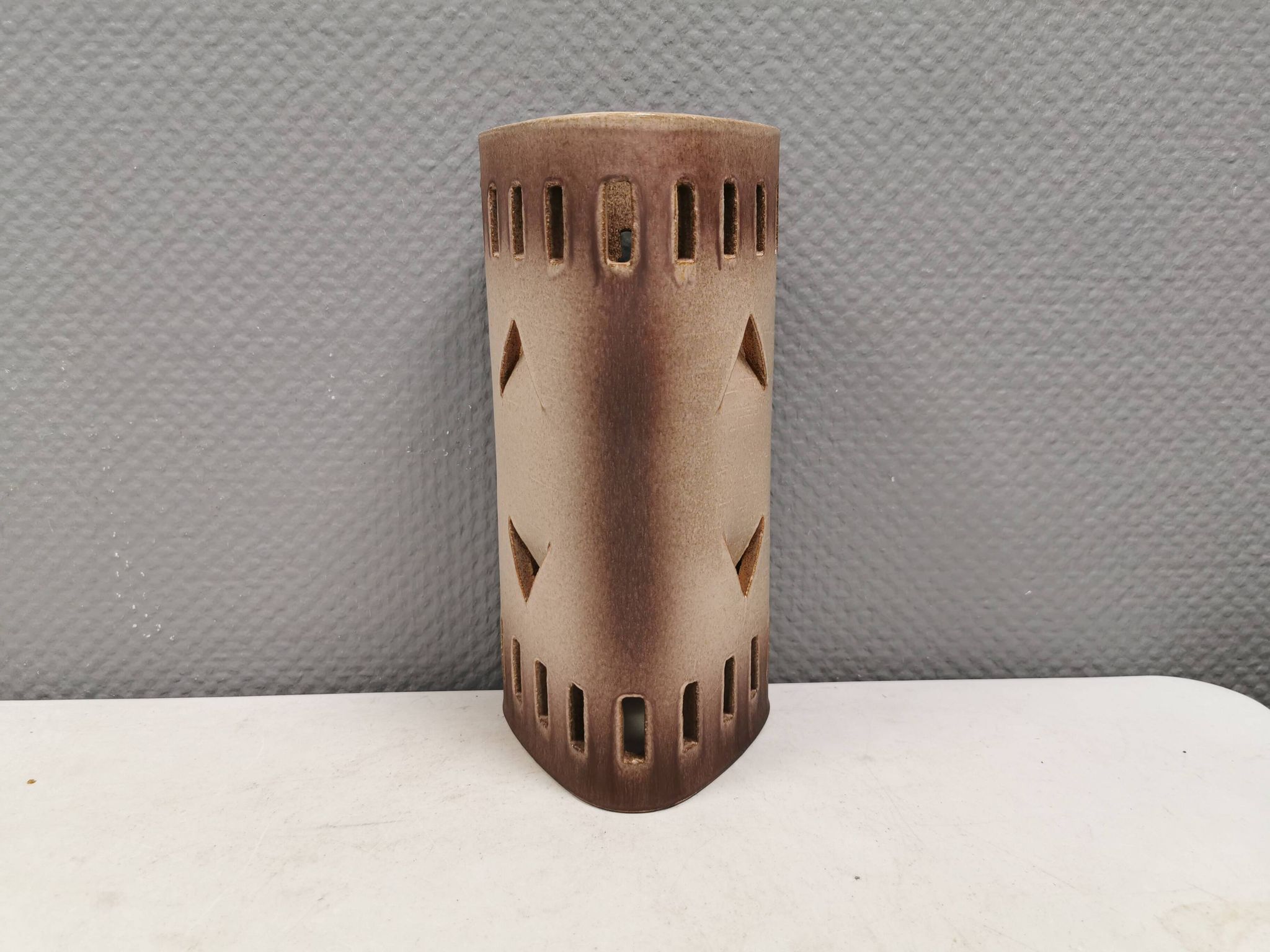 Ceramic wall lamp by Danske Axella from the 1970s.
