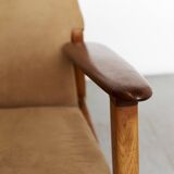 Pair Hans Olsen Easy Chairs for Verner Birkholm