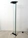 Glass and metal floor lamp 1980, Autograph