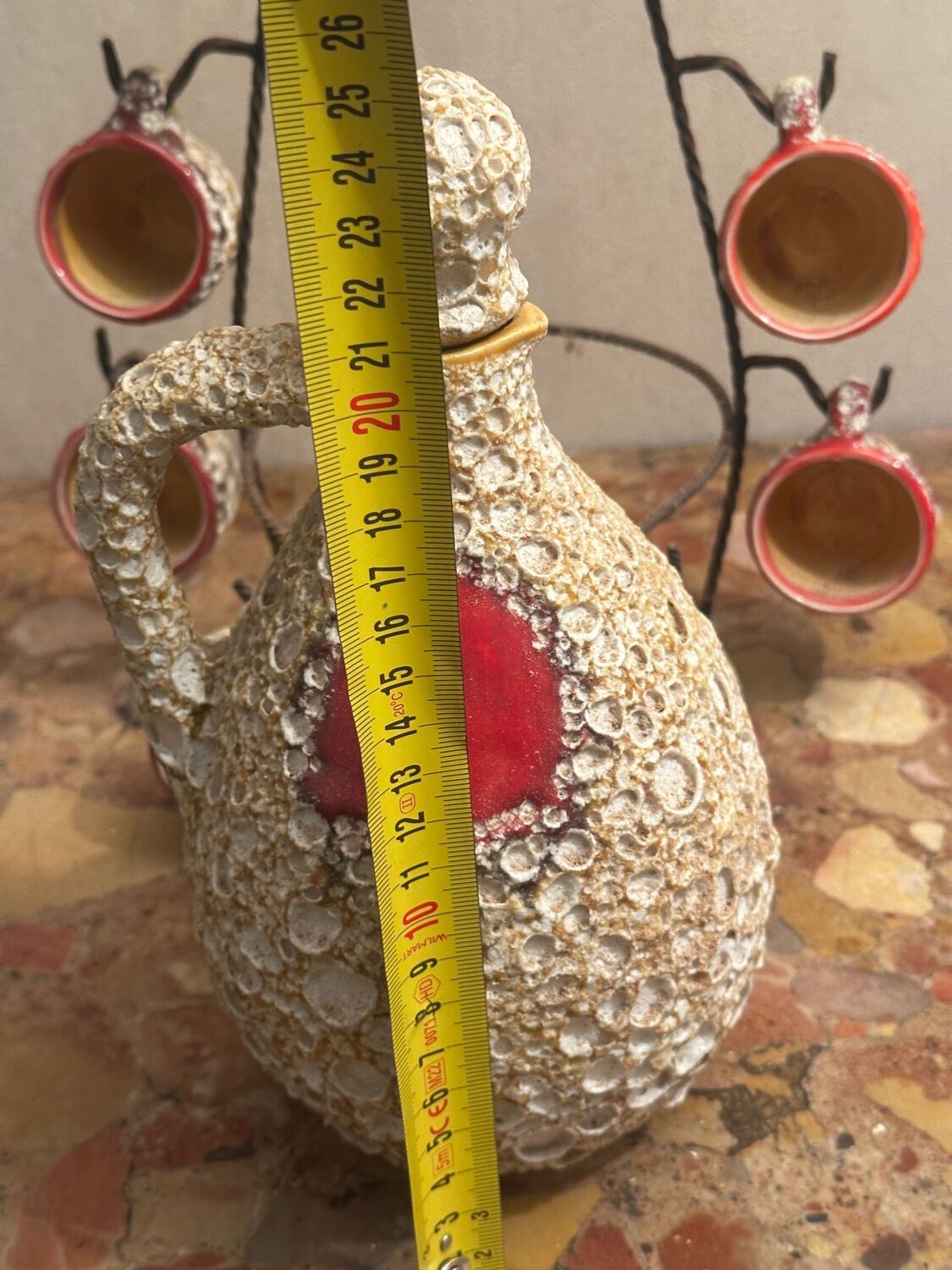 Liqueur carafe Foam of the Seas - Vallauris / Vintage