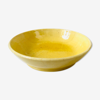 Coupelle jaune céramique