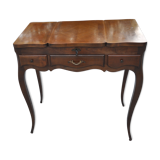 Folding dressing table with drawers