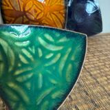 60s enamelled copper pocket emptier